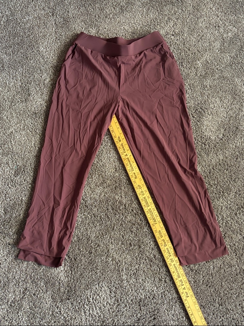 ADAY Straight up dress pants in Mauve